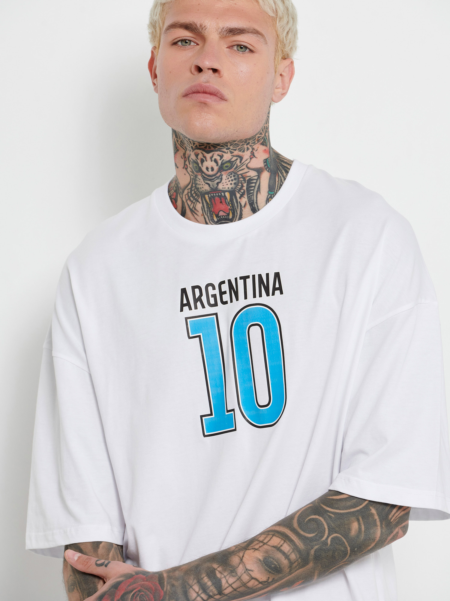 ARGENTINA 10 LOOSE T-SHIRT